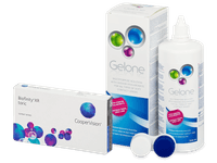 Biofinity XR Toric (3 čočky) + roztok Gelone 360 ml