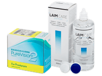 PureVision 2 for Presbyopia (6 čoček) + roztok Laim Care 400 ml