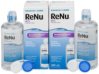 Roztok ReNu MPS Sensitive Eyes 2x360 ml 