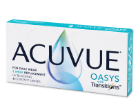 Čtrnáctidenní kontaktní čočky - Acuvue Oasys with Transitions