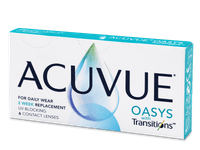 Čtrnáctidenní kontaktní čočky - Acuvue Oasys with Transitions