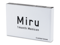 Měsíční kontaktní čočky - Miru 1 Month