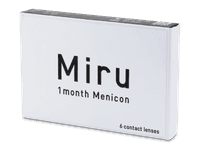 Měsíční kontaktní čočky - Miru 1 Month