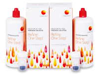 Roztok Refine One Step 2x 360 ml Roztoky na kontaktní čočky - Roztok Refine One Step 2x 360 ml