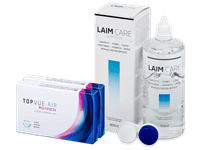 TopVue Air Multifocal (6 čoček) + roztok Laim Care 400 ml