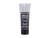 Dermacol Men Agent sprchový gel 3v1 Intensive Charm 250 ml Příslušenství k čočkám - Dermacol Men Agent sprchový gel 3v1 Intensive Charm 250 ml