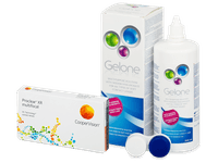 Proclear Multifocal XR (6 čoček) + roztok Gelone 360 ml
