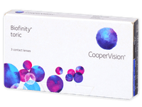 Biofinity Toric Kontaktní čočky levně - Biofinity Toric