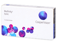 Kontaktní čočky Cooper Vision - Biofinity Toric