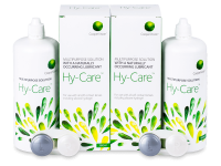 Roztoky na kontaktní čočky - Roztok Hy-Care 2x 360 ml