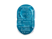 Bausch + Lomb ULTRA for Astigmatism (3 čočky) - Vzhled blistru s čočkou