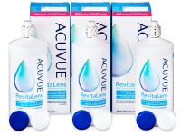 Roztok Acuvue RevitaLens 3x 360 ml Kontaktní čočky levně - Roztok Acuvue RevitaLens 3x 360 ml