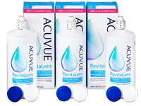 Roztok Acuvue RevitaLens 3x 360 ml Kontaktní čočky Johnson and Johnson - Roztok Acuvue RevitaLens 3x 360 ml