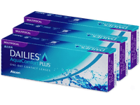 Dailies AquaComfort Plus Multifocal (90 čoček) - Multifokální kontaktní čočky