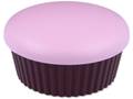 Kazetka se zrcátkem Muffin - růžová Pouzdra na kontaktní čočky se zrcátkem - Kazetka se zrcátkem Muffin - růžová