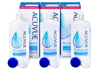 Roztok Acuvue RevitaLens 3x 300 ml Kontaktní čočky Johnson and Johnson - Roztok Acuvue RevitaLens 3x 300 ml