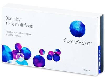 Biofinity Toric Multifocal (3 čočky)