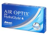 Měsíční kontaktní čočky - Air Optix plus HydraGlyde