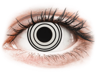 Barevné kontaktní čočky - CRAZY LENS - Rinnegan - dioptrické jednodenní