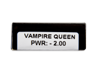 CRAZY LENS - Vampire Queen - dioptrické jednodenní (2 čočky)