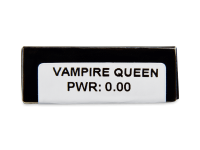 CRAZY LENS - Vampire Queen - nedioptrické jednodenní (2 čočky)