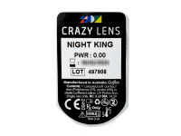 CRAZY LENS - Night King - nedioptrické jednodenní (2 čočky)