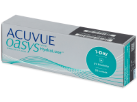 Kontaktní čočky levně - Acuvue Oasys 1-Day with Hydraluxe