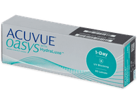 Kontaktní čočky levně - Acuvue Oasys 1-Day with Hydraluxe