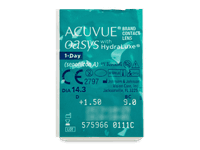 Acuvue Oasys 1-Day with Hydraluxe (30 čoček) - Vzhled blistru s čočkou