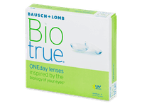 Kontaktní čočky levně - Biotrue ONEday