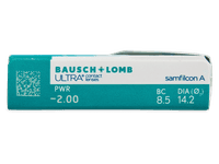 Bausch + Lomb ULTRA (6 čoček) - Náhled parametrů čoček