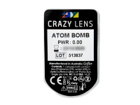 CRAZY LENS - Atom Bomb - nedioptrické jednodenní (2 čočky)