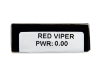 CRAZY LENS - Red Viper - nedioptrické jednodenní (2 čočky)