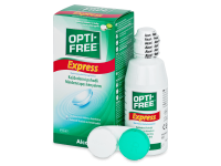 Kontaktní čočky levně - Roztok OPTI-FREE Express 120 ml
