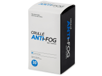 Vlhčené ubrousky Crullé Anti-fog 30 kusů Příslušenství - Vlhčené ubrousky Crullé Anti-fog 30 kusů