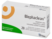 Blephaclean sterilní tampony pro hygienu očního víčka 20 ks Oční kapky a spreje - Blephaclean sterilní tampony pro hygienu očního víčka 20 ks