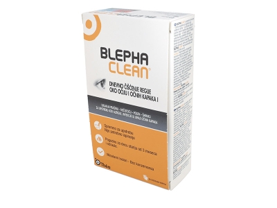 Blephaclean sterilní tampony pro hygienu očního víčka 20 ks 