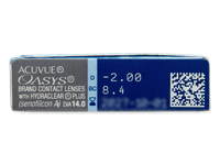Acuvue Oasys (6 čoček) - Náhled parametrů čoček
