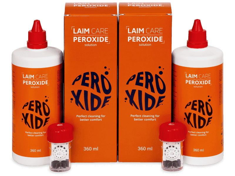 Roztok Laim Care Peroxide 2x 360 ml - Výhodné dvojbalení roztoku