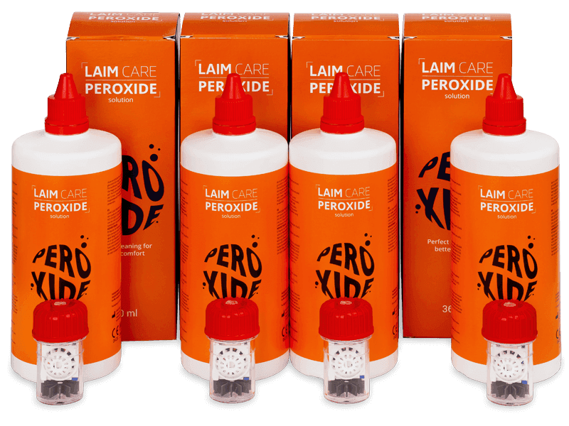 Roztok Laim Care Peroxide 4x 360 ml - Economy 4-pack - solution