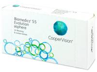 Měsíční kontaktní čočky - Biomedics 55 Evolution