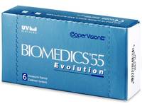 Biomedics 55 Evolution (6 čoček)