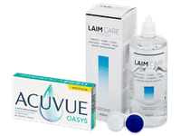 Acuvue Oasys Multifocal (6 čoček) + roztok Laim Care 400 ml