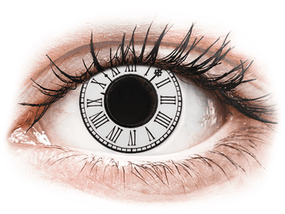 CRAZY LENS - Clock - dioptrické jednodenní
