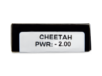 CRAZY LENS - Cheetah - dioptrické jednodenní (2 čočky)
