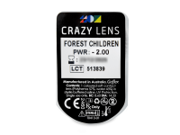 CRAZY LENS - Forest Children - dioptrické jednodenní (2 čočky)