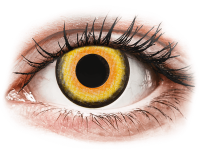 Crazy barevné kontaktní čočky - CRAZY LENS - Midnight Sun - dioptrické jednodenní