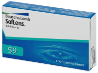 Měsíční kontaktní čočky - SofLens 59