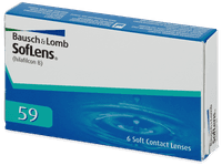 SofLens 59 (6 čoček) - Měsíční kontaktní čočky