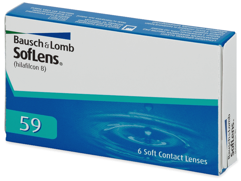 SofLens 59 (6 čoček) - Měsíční kontaktní čočky